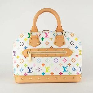 Louis Vuitton Black Monogram Multicolore Audra Bag - Yoogi's Closet